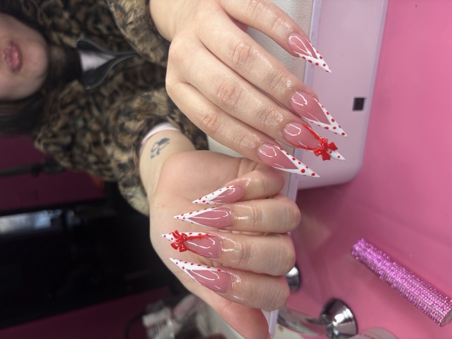 Nail sets, pedicures and lashes by Asia Marie
