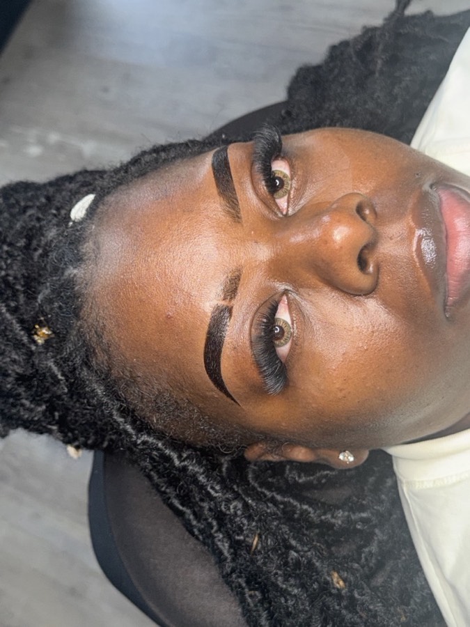 Lashes and brows by Shameka Latrell